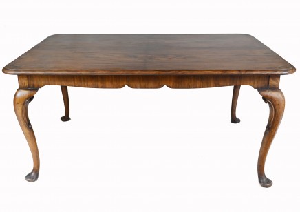 French Dining Table Farmhouse Cherry Wood Rustic 1910