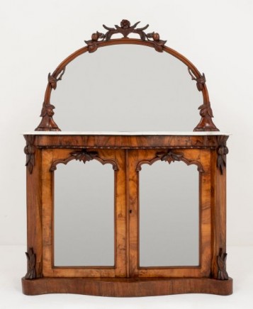 Antique Chiffonier Sideboard - Victorian 1860