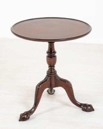 Chippendale Wine Table Mahogany Side
