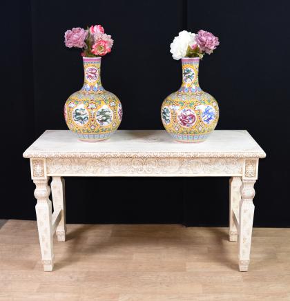 Hand Carved Chinese Bone Console Table China Interiors