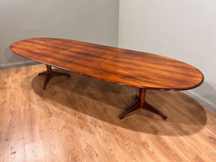 Mid Century Dining Table Extending by McIntosh 1960s