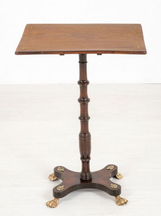 Regency Side Table - Antique Occasional Rosewood
