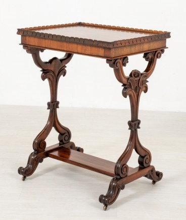 Victorian Occasional Side Table Rosewood Circa 1850