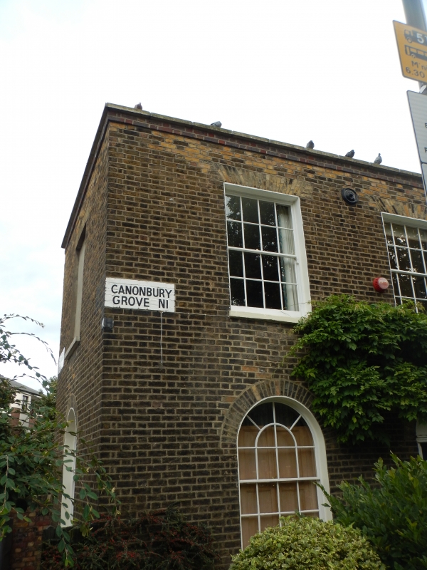 Canonbury Grove - Author George Orwell used to live near here before 1984..