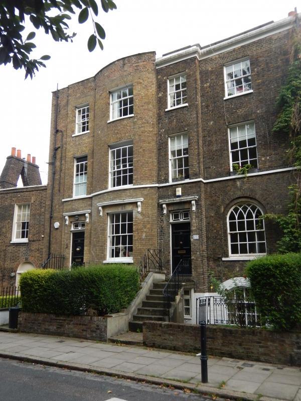 Classic Georgian architecture - in abundence in Canonbury, Islington, London
