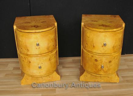 Canonbury Antiques - Art Deco Nightstands