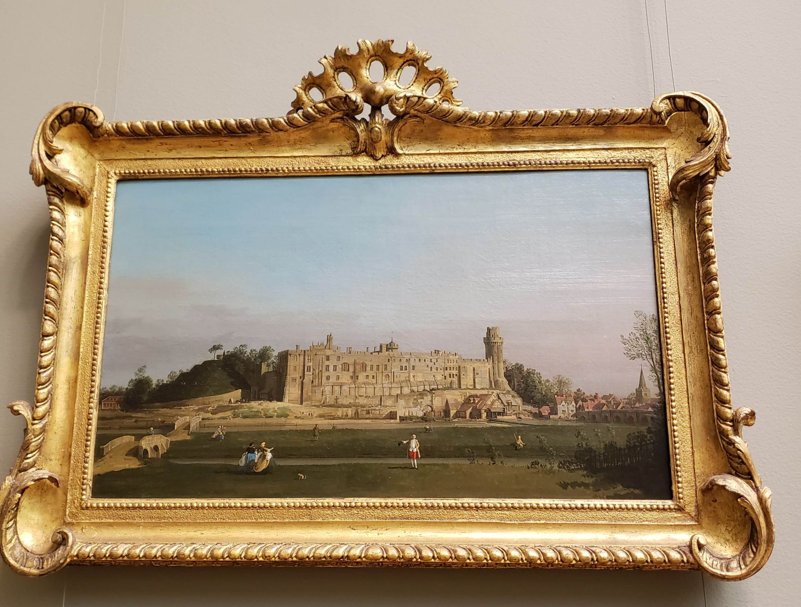 Warwick Castle by Canaletto