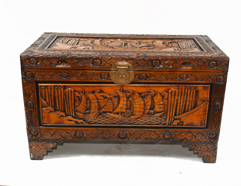 how to date a chinese camphor chest?