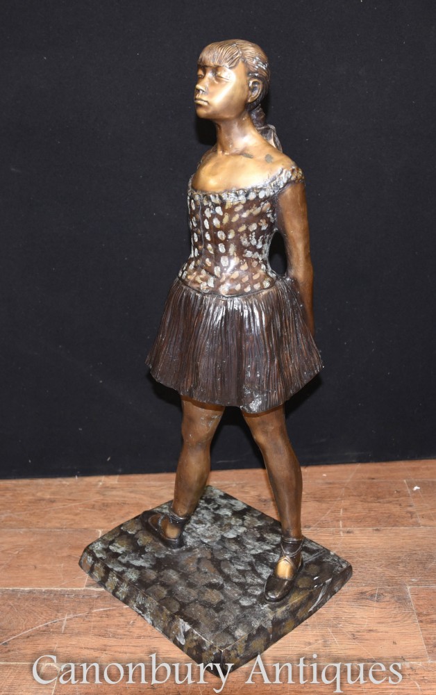 Bronze Degas Ballet Dancer Statue Large Ballerina