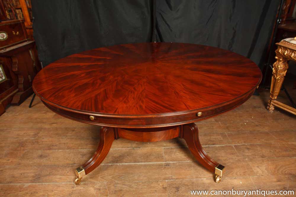 Regency Jupes Table Round Expanding Dining Tables Jupe Furniture