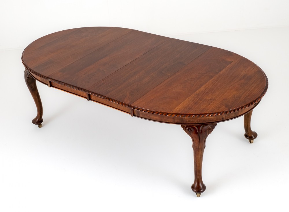 Victorian Mahogany Dining Table Oval Extending 1900