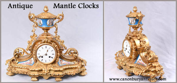 Antique mantle clocks