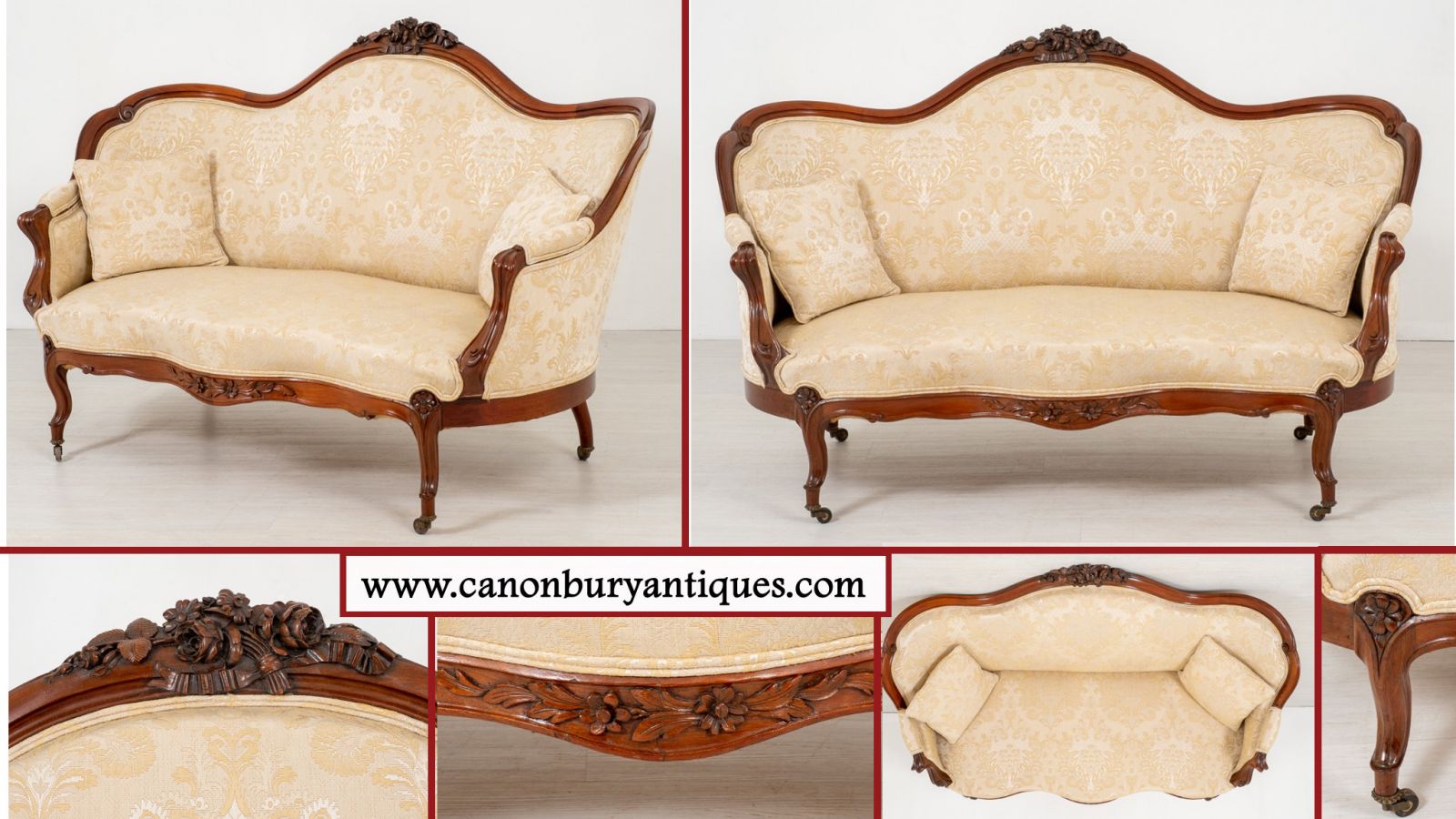 Antique Settee And Couches A Guide, Styles Of Antique Sofas