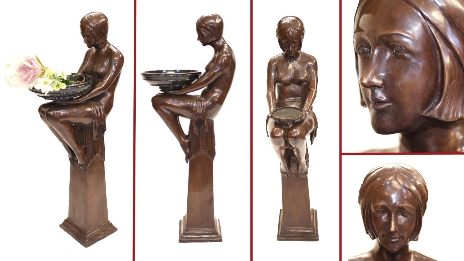 Classic Biba pedestal figurine
