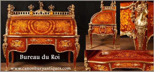 Bureau de Roi - French roll top desk