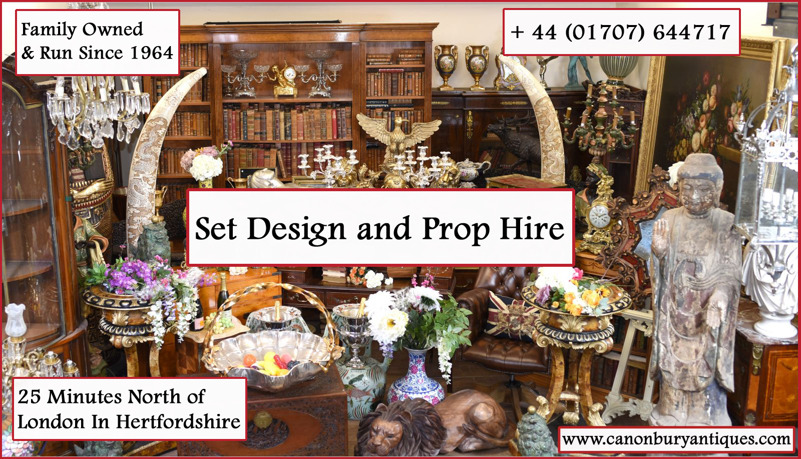 Herfordshire Prop Hire and Set design services