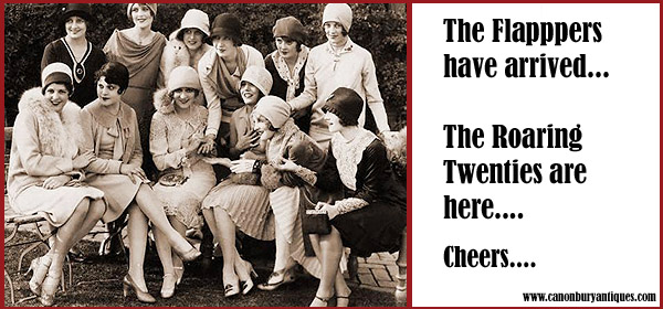 Flappers having a swell time relieved to have survived the 1918 Spanish Flu