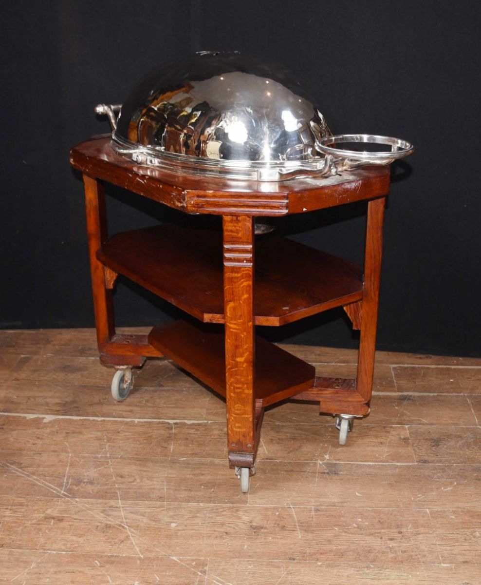 Antique beef server perfect for hotel or restaurant