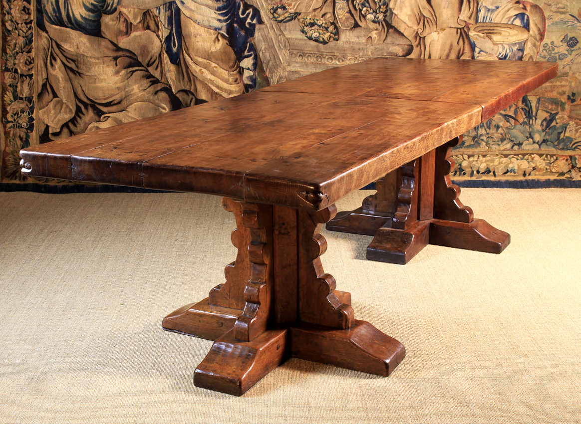 A gorgeous Mouseman table in oak