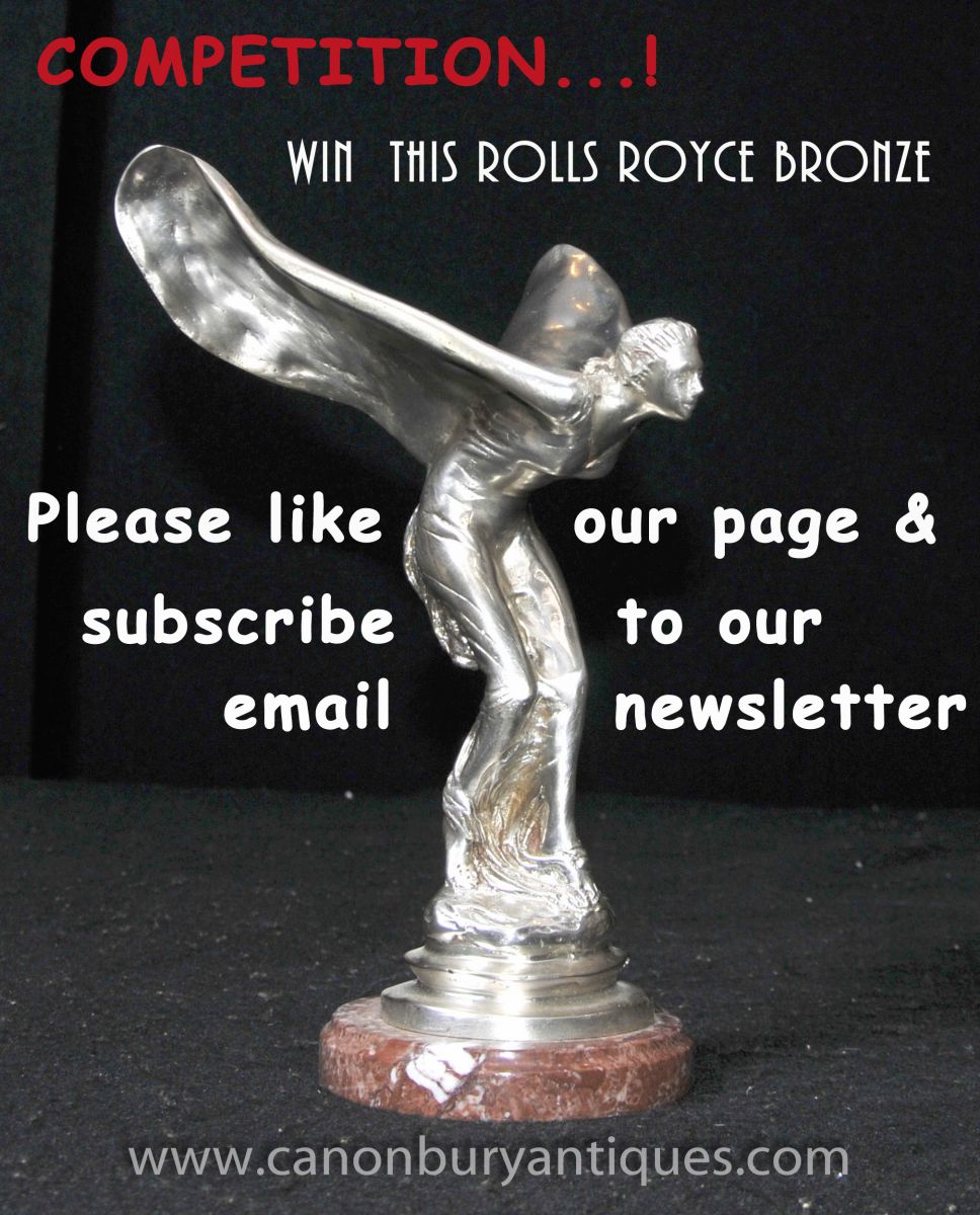click here to win this Charles Sykes Flying Lady bronze figurine