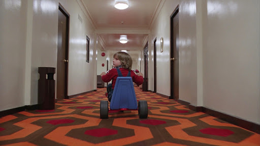 The corridor in Stanley Kubrick s The Shining