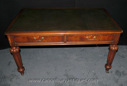 Antique Gillows Desk - Writing Table Walnut English Furniture