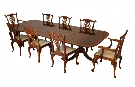 Regency Dining Sets Table And Chair, Old Fashioned Dining Room Sets