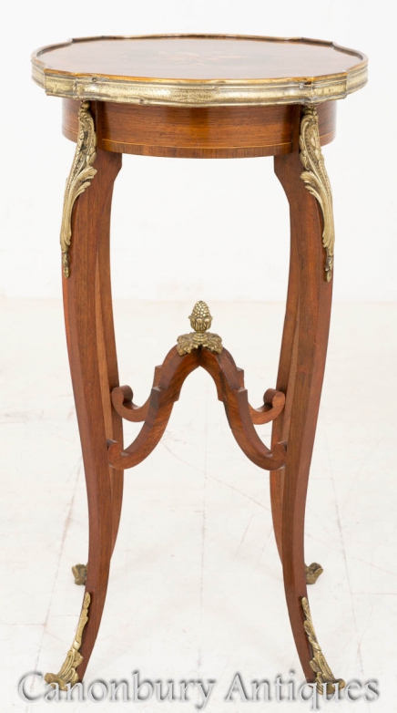 French Empire Jardiener Pedestal Stand Table 