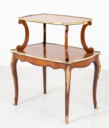 French Etagere Tea Table Tiered 1880