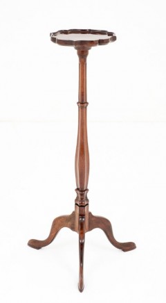 Georgian Torchiere Mahogany Table Stand Torchere