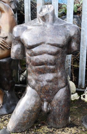 Italian Carved Torso Male Nude Classical Antiquity