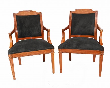 Pair Adams Arm Chairs English Interiors