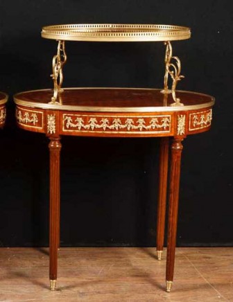French Empire Side Table - Etagere Tiered Table