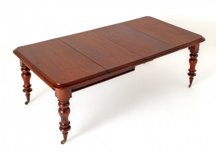 Victorian Dining Table Mahogany 2 Leaf Extending 1860