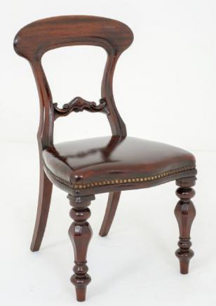 Victorian Mahogany Childs Chair - Childrens Furniture