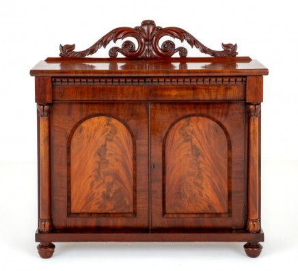 William IV Side Cabinet Mahogany Sideboard 1860