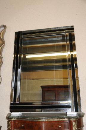 Art Deco Glass Mantle Mirror Mirrors