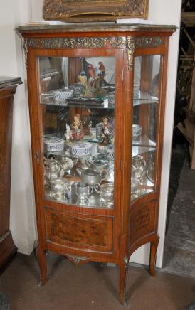 Classic French Empire Bijouterie Display Cabinet