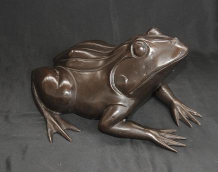 English Bronze Frog Casting Frogs Toads
