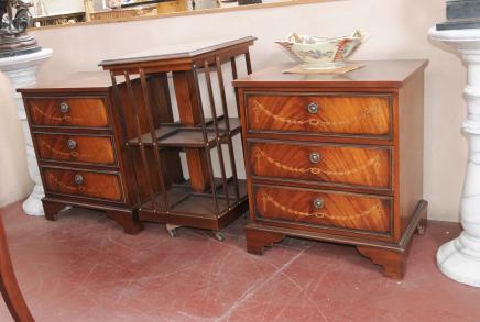 Pair Mahogany Regency Chest Drawers Chests Commodes
