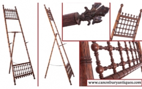 Regency Bamboo Easel - Artists Stand 1880
 


















