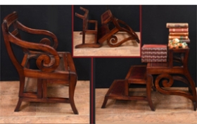 Regency Metamorphic Chair in Mahogany - Libary Steps
 

 




















 



