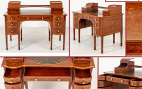 England: Antique Carlton House Desk



 


















