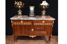 Empire Commode in Rosewood French Chest of Drawers









