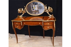 Empire Dressing Table - Parquetry French Desk





