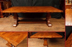 Oak Refectory Table - Kitchen Farmhouse Dining 









 
