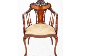 Sheraton Revival Arm Chair Mahogany 1900












