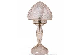 Waterford Cut Glass Table Lamp - Crystal Light Circa 1920
















