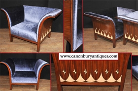 Pair Art Deco Club Chairs




 


















