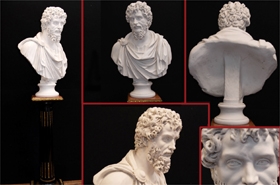 Large Bust Greek Philosopher Socrates Philosophy












